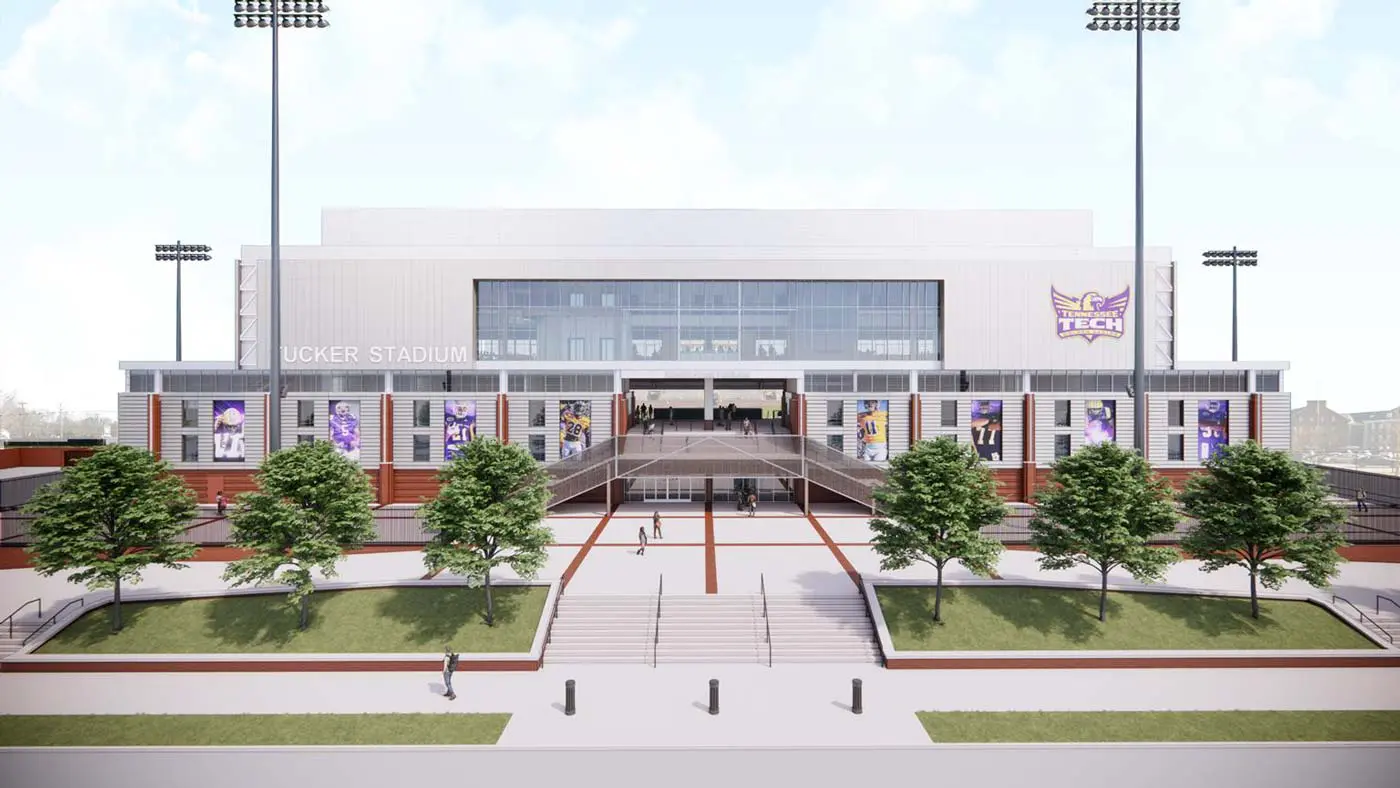 Rendering of Tucker Stadium