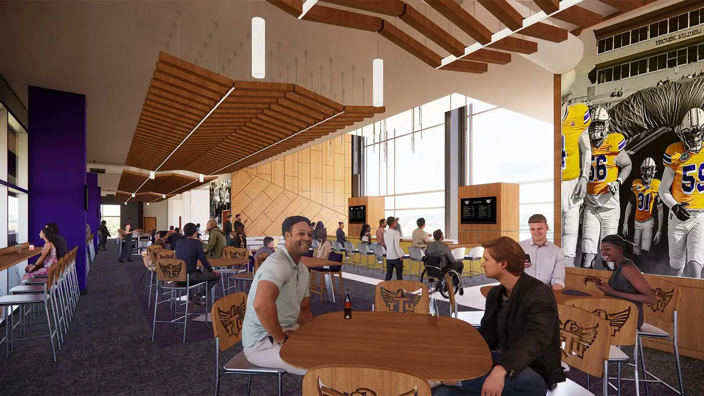 Rendering of Tucker Stadium