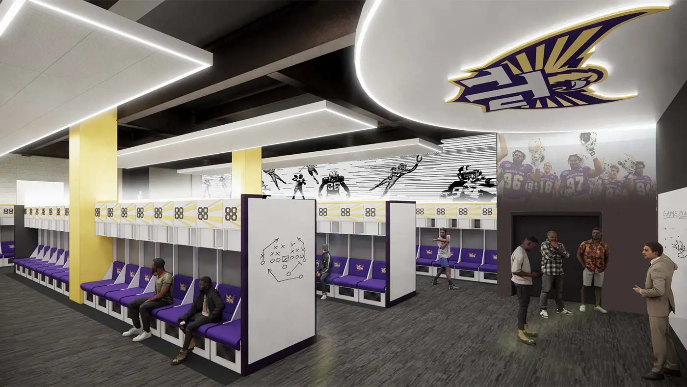 Rendering of Tucker Stadium