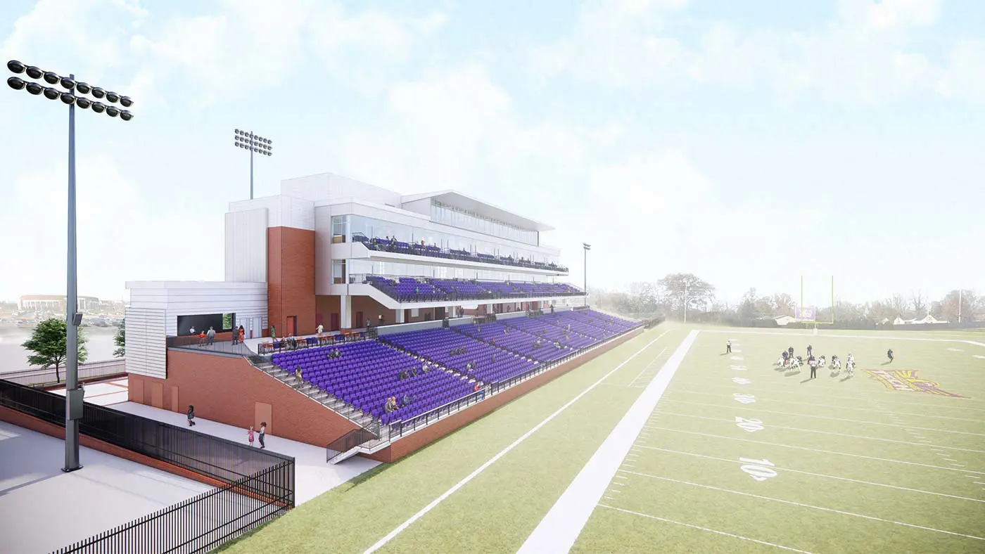 Rendering of Tucker Stadium