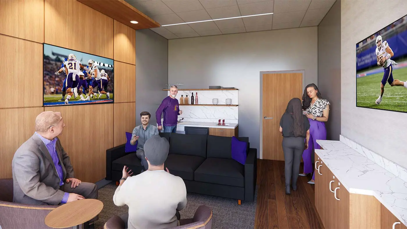 Rendering of Tucker Stadium