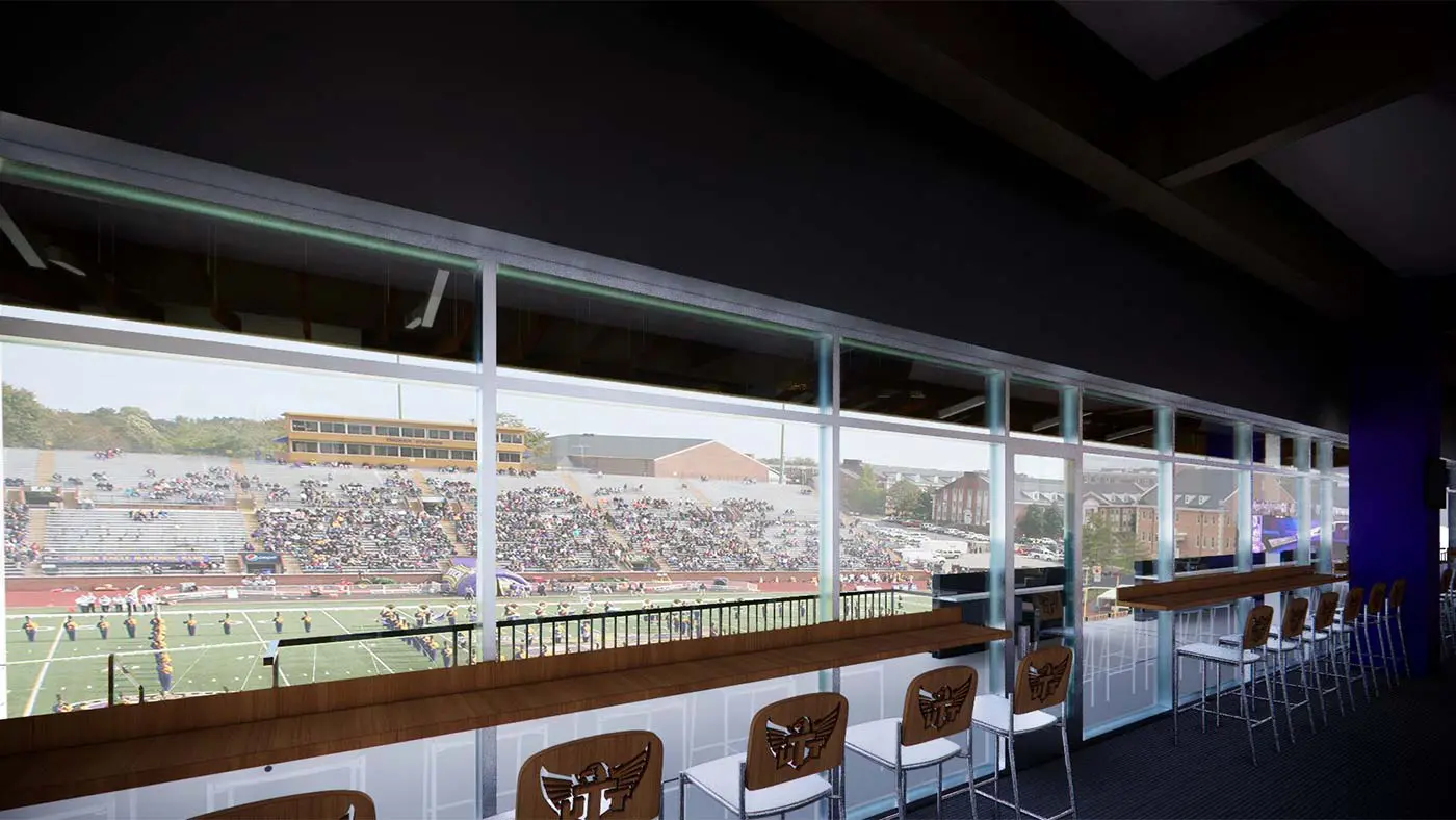 Rendering of Tucker Stadium